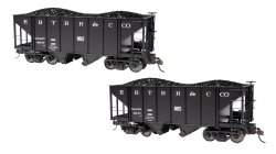 2-Bay Steel Hopper - East Broad Top #802 & #805