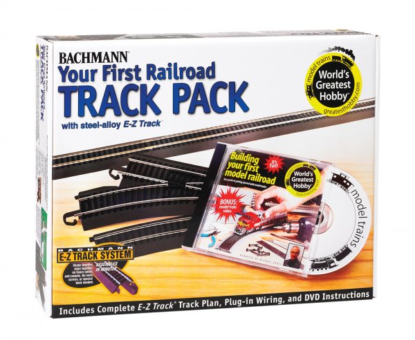 (image for) First Railroad Track Pack (HO Scale Steel Alloy)