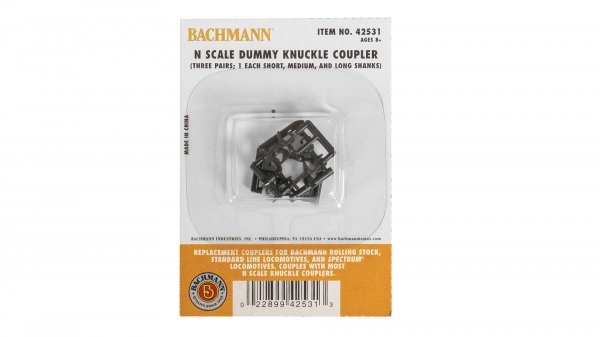 (image for) Dummy Knuckle Couplers - Variety Pack