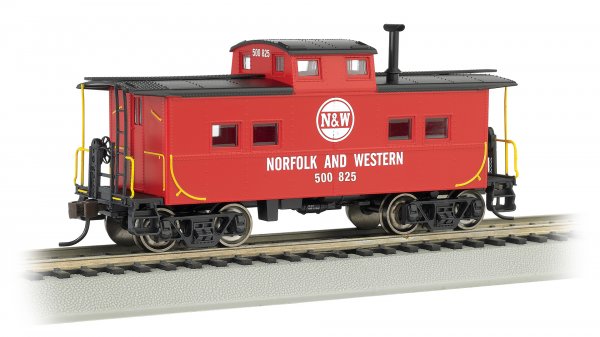 (image for) Northeast Steel Caboose - Norfolk & Western - Red #500 825