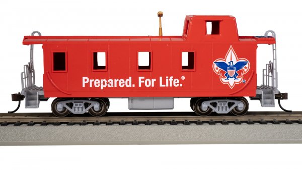 (image for) Streamlined Caboose with Offset Cupola - Boy Scouts of America®