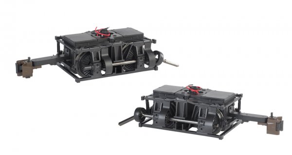 (image for) Shay Power Trucks With Die-Cast Power Blocks–1 Pair (Large Scale