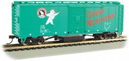 Great Northern #27429 - Track-Cleaning 40' Box Car