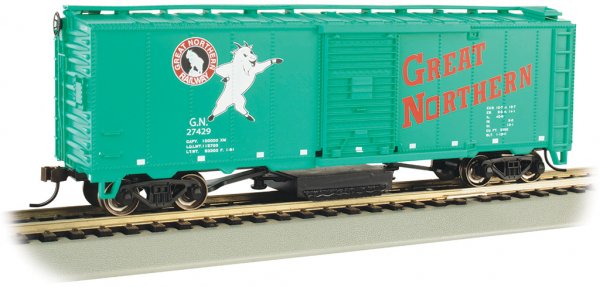 (image for) Track Cleaning 40' Boxcar - Great Northern #27429