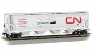 (image for) Canadian 4 Bay Cylindrical Grain Hopper - CN Environmental Mode #317375