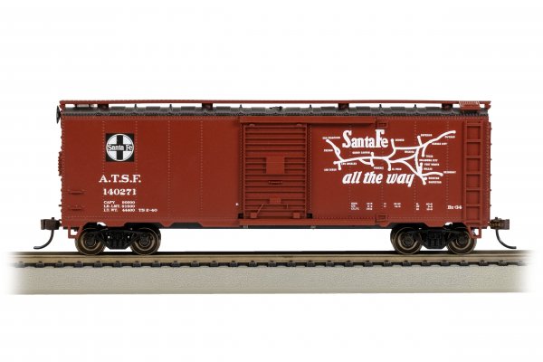 (image for) Santa Fe Map Boxcar - El Capitan #140271