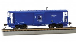 (image for) Bay Window w/ Roof Walk Caboose - Metro-North Railroad #401