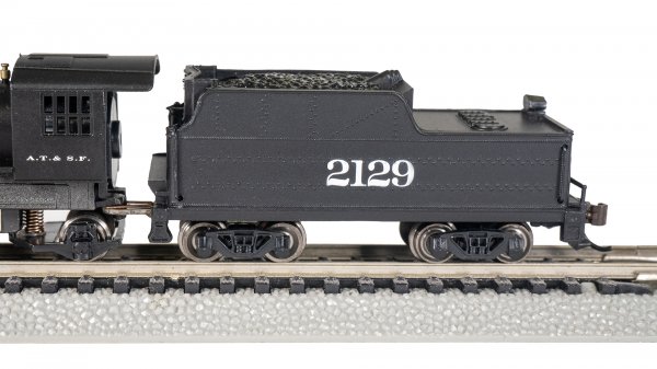 (image for) Santa Fe #2129 - Prairie 2-6-2 & Tender