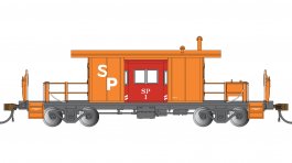 (image for) Short Body Bay Window Transfer Caboose - Southern Pacific™ #1