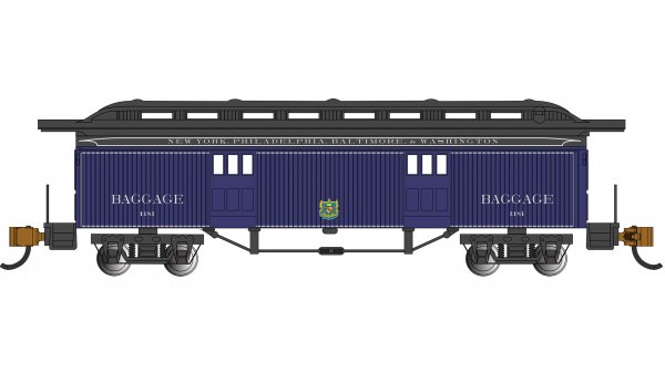 (image for) Old Time Baggage Car - Baltimore & Ohio® #1181