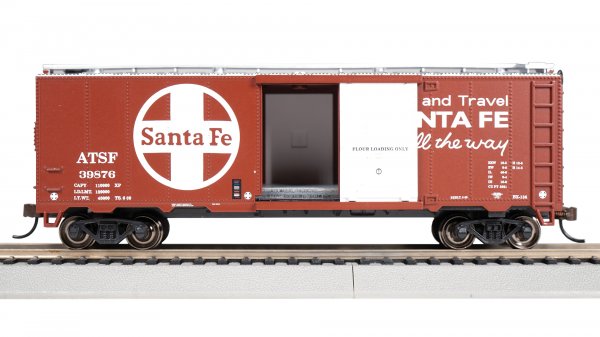 (image for) 40' Boxcar - Santa Fe #139876 - Flour Only