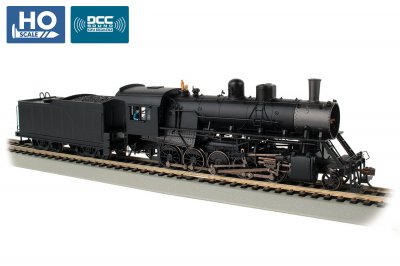 Baldwin 2-10-0 Russian Decapod - Painted, Unlettered - Black
