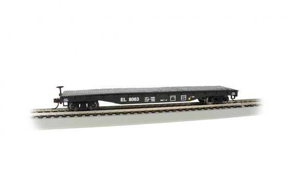 (image for) 52' Flat Car - Erie Lackawanna #8063