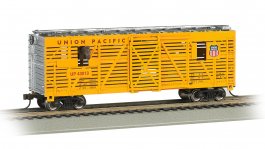 (image for) 40' Animated Stock Car - Union Pacific® with Horses