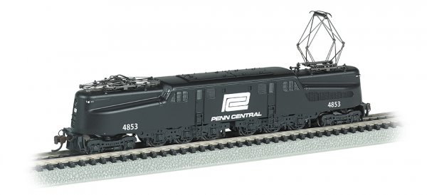 (image for) GG-1 - Penn Central #4853 - Black with White Lettering