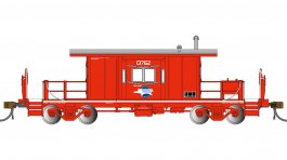 (image for) Bay Window Transfer Caboose