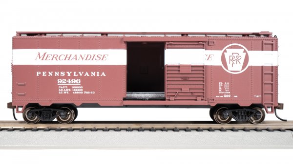 (image for) 40' Box Car - PRR #92496 (Merchandise Service)