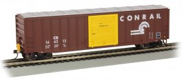 50' Outside Braced Box Car with FRED - Conrail #166313