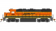 (image for) EMD GP38-2 - BNSF #2040 (with Dynamic Brakes)