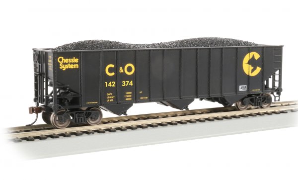 (image for) Bethlehem Steel 100 Ton 3 Bay Hopper - Chessie System (C&O®) #142374