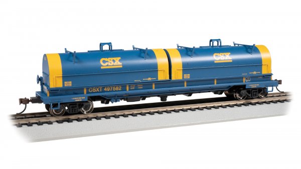 (image for) 55' Steel Coil Car - CSX® #497582 (with load)