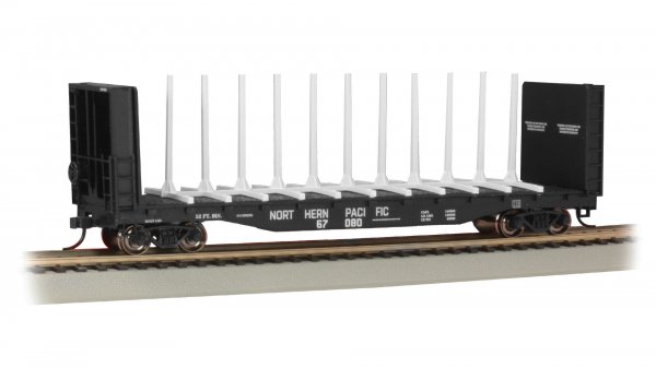 (image for) 52' Center-Beam Flatcar - Northern Pacific #67080