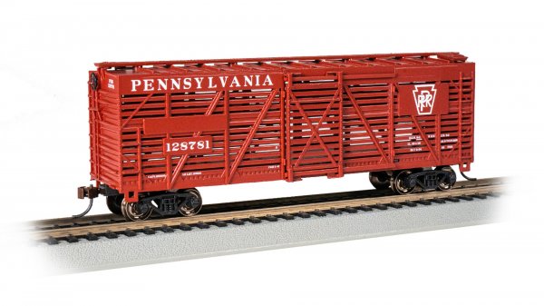 (image for) 40' Stock Car - Pennsylvania Railroad #128781