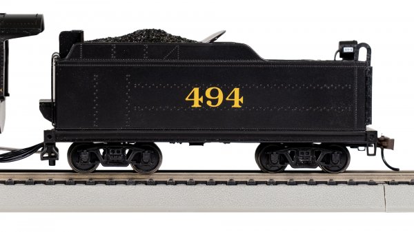 (image for) Light 2-8-2 - Seaboard #494 w/Medium Tender