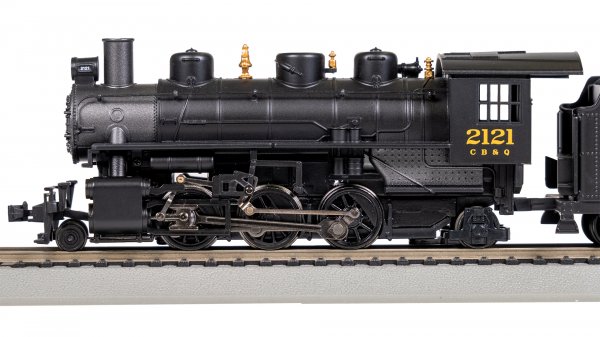 (image for) 2-6-2 Prairie - Burlington #2121 (with smoke)