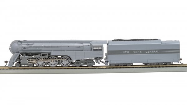 (image for) Dreyfuss Streamlined Hudson - New York Central #5448 (1940 livery w/Boxpok drivers) (DCC SOUND ON BOARD®)