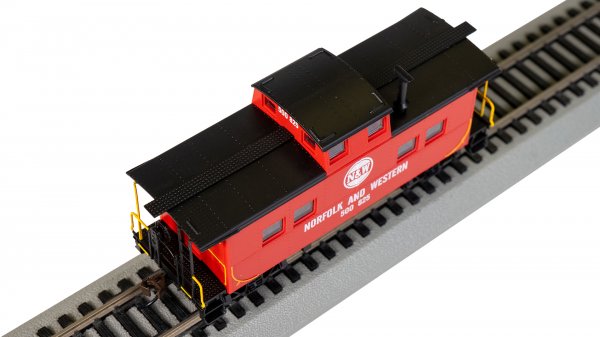 (image for) Northeast Steel Caboose - Norfolk & Western - Red #500 825