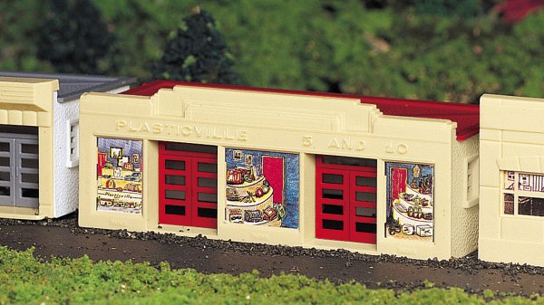 (image for) 5 & 10 Store - Cream & Red