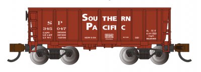 Southern Pacific™ #345047 - Oxide Red - Ore Car (N Scale)
