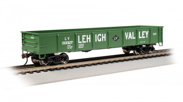 (image for) 40' Gondola - Lehigh Valley #33327 - Green