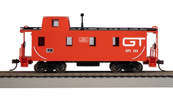 (image for) Streamlined Caboose with Offset Cupola - Grand Trunk #122