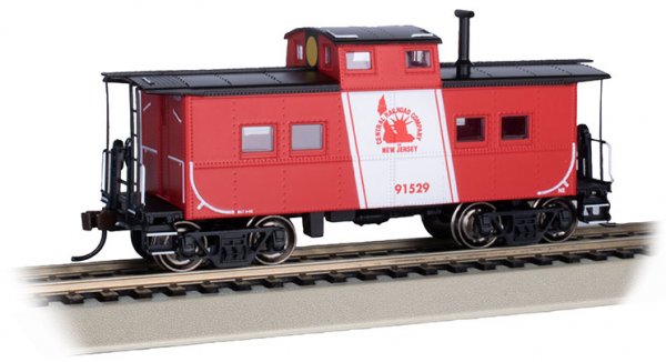 (image for) Jersey Central #91529 - NE Steel Caboose (HO Scale)