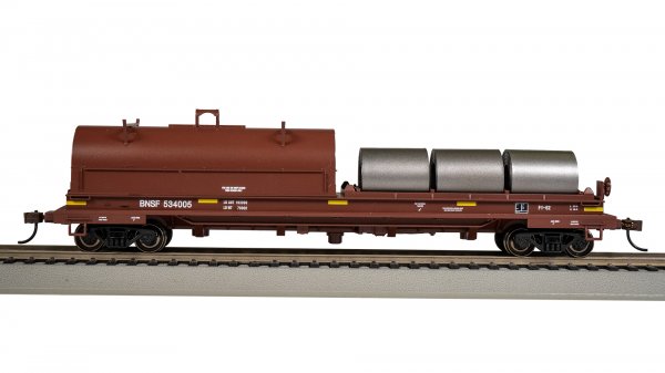 (image for) 55' Steel Coil Car - BNSF #534005 (with load)