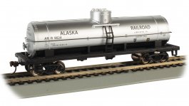 (image for) Tank Car - 40' Single-Dome - Alaska Railroad #9024