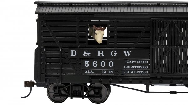 (image for) Animated Stock Car - Rio Grande™ #5600 with Cattle