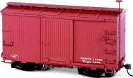 18 ft. Box Car W/ Murphy Roof - Oxide Red, Data Only (2 per box)