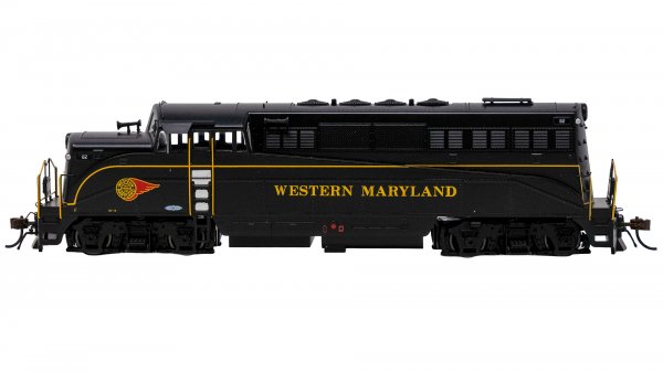 (image for) EMD BL2 - Western Maryland® #82