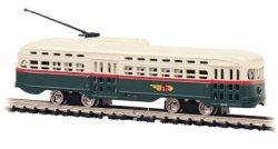 (image for) N Scale PCC Streetcar