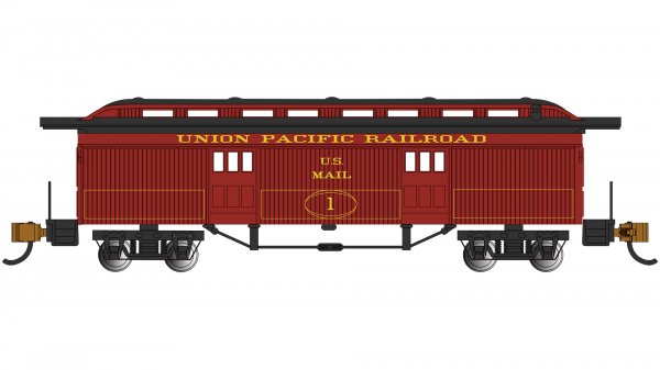 (image for) Old Time Baggage Car - Union Pacific® #1