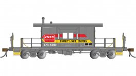 (image for) Bay Window Transfer Caboose - Louisville & Nashville® #6600 (Family Lines System)