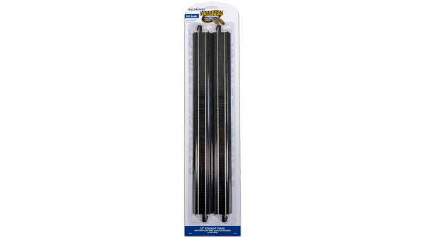 (image for) 18" Straight (HO Scale Steel Alloy) (2/Card)