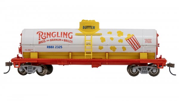 (image for) 40' Single-Dome Tank Car - Ringling Bros. and Barnum & Bailey™ - Popcorn