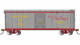 (image for) 40' Box Car - Union Pacific® #9149 (Challenger Merchandise)