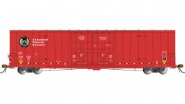 (image for) National Steel Car 60'9" Hi-cube - Canadian Pacific #218153