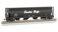 (image for) Cylindrical Grain Hopper with Flashing End of Train Device - Canadian Pacific #386502