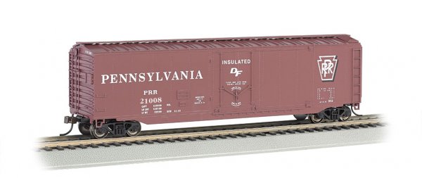 (image for) Pennsylvania #21008 - 50' Plug Door Box Car (HO Scale)